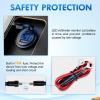 imageNilight Dual USB Socket PD Type C and QC30 12V 24V Car Outlet ON Off Touch Switch Fused Wire Kit for Cars Trucks RVs CampersPD Type C and USB