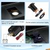 imageNilight Dual USB Socket PD Type C and QC30 12V 24V Car Outlet ON Off Touch Switch Fused Wire Kit for Cars Trucks RVs CampersPD Type C and USB