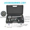 imageNilight Engine Compression Tester Kit 11 PCS with Spark Plug Tester Automotive Cylinder Pressure Gauge Tool Set for Gasoline Engines11pcs