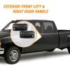 imageNilight Extended Cab Door Handle Left Driver ampamp Right Passenger Rear Car Door Handles Compatible with 1999 00 01 02 03 04 05 06 2007 Chevy Silverado GMC Sierra 1500 2500 3500 Replace157581711575817219881994 Chevy GMC Yukon