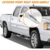 imageNilight Extended Cab Door Handle Left Driver ampamp Right Passenger Rear Car Door Handles Compatible with 1999 00 01 02 03 04 05 06 2007 Chevy Silverado GMC Sierra 1500 2500 3500 Replace157581711575817220072013 Chevy Silverado GMC Sierra Cadillac Suburban