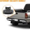 imageNilight Extended Cab Door Handle Left Driver ampamp Right Passenger Rear Car Door Handles Compatible with 1999 00 01 02 03 04 05 06 2007 Chevy Silverado GMC Sierra 1500 2500 3500 Replace157581711575817219992007 Chevy Silverado GMC Sierra