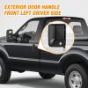 imageNilight Exterior Front Left Driver Side Door Handle with Key Hole Compatible with 19992016 Ford F250 F350 F450 F550 F650 F750 Super Duty Excursion Car Door Handles Replaces OEM 7C3Z2522405AA 7930619992016 Ford