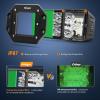 imageNilight Flush Mount LED Light Pods 2 PCS 42 W Amber Upgraded Spot Flood Combo Driving Fog Lights Off Road Lights Bumper LED Work Light for Truck SUV ATV UTV Pickup Van Boat TractorGreen Light