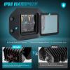 imageNilight Flush Mount LED Pod Lights 2 PCS 47 Inch 4LED Flood Beam Bumper Offroad Driving Backup Reverse Work Light for Truck ATV UTV47Inch 4Led Flush Mount Light Pods