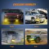 imageNilight Fog Light Assembly Compatible with 1999 2000 2001 2002 Chevy Silverado 1500 2500 20012002 3500 Chevy Silverado 20002006 Suburban TahoeSilverado 20032006 Amber
