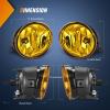 imageNilight Fog Light Assembly Compatible with 2005 2006 2007 Nissan Armada 2004 2005 2006 2007 2008 2009 2010 2011 2012 2013 2014 2015 Titan Amber LensAmber