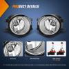 imageNilight Fog Light Assembly Compatible with 2006 2007 2008 2009 2010 2011 2012 2013 Toyota Yaris Camry Corolla Venza Matrix Prius RAV4 Solara Avalon Highlander LEXUS LX570 RX350Toyota 20072013
