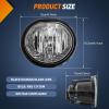 imageNilight Fog Light Assembly Compatible with 2006 2007 2008 2009 2010 2011 2012 2013 Toyota Yaris Camry Corolla Venza Matrix Prius RAV4 Solara Avalon Highlander LEXUS LX570 RX35020032008 MatrixVibe20042010 Scion TC