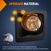 imageNilight Fog Light Assembly Compatible with 2007 2008 2009 2010 2011 2012 2013 GMC Sierra 1500 0714 Sierra 2500HD 3500HD Clear Lens Lamps Replacement 880 12V 27W BulbsSierra 20142015