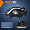 imageNilight Fog Light Assembly Compatible with 2010 2011 2012 Nissan Altima with Clear Lens Lamps Replacement H11 12V 55W Bulbs20132015 MAZDA 6