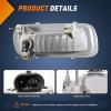 imageNilight Fog Lights Assembly Compatible with 1999 2000 2001 2002 2003 2004 Ford Mustang Lamp Replacement Driver and Passenger Side Amber Lens20042006 F150 Smoke