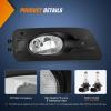 imageNilight Fog Lights Assembly Compatible with 2007 2008 2009 Honda CRV EX EXL LX Light Replacement Clear Lens Driver and Passenger Side20062007 Honda Accord