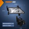 imageNilight Fog Lights Assembly Compatible with 2013 2014 2015 2016 2017 2018 2019 2020 Honda City CRV CRZ Civic Crosstour Ram Promaster Jeep Cherokee Compass Acura TSX ILX RDX Chrysler20062008 Honda Pilot