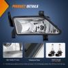 imageNilight Fog Lights Assembly Compatible with 2013 2014 2015 2016 2017 2018 2019 2020 Honda City CRV CRZ Civic Crosstour Ram Promaster Jeep Cherokee Compass Acura TSX ILX RDX Chrysler20062008 Honda Pilot
