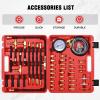 imageNilight Fuel Injection Pressure Tester Kit 0140 PSI Fuel Pressure Gauge Master Automotive Test Tool for Most Car Truck Motorcycle SUV ATV RVMaster B