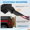 imageNilight Hitch Mount Flagpole Holder Compatible with 1 to 23 Inch Diameter Flag Tube Universally for 2quot Receiver on RV SUV Pickup Truck Camper Trailer Jeep