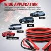 imageNilight Jumper Cables for Car Battery 2 Gauge 20 FT Booster Cable Heavy Duty 800 A CCA with Carrying Bag Jump Start Emergency Kit Pickup Truck RV Vans SUV6 Guage 12 FT
