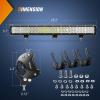 imageNilight LED Light Bar 25Inch 162W Spot Flood Combo Off Road 12V 5Pin Rocker Switch Wiring Harness Kit 2 Years Warranty ZH081
