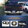 imageNilight LED Light Bar 2PCS 18W Flush Mount Flood Led Off Road Lights 12V 5Pin Rocker Switch LED Light Bar Wiring Harness Kit Model ZH075