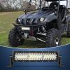 imageNilight LED Light Bar 95 Inch Triple Row Spot Flood Combo 64LEDs Lights Fog Driving Work Backup Bumper Lighting for OffRoad Truck SUV ATV UTV135Inch Lights