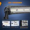 imageNilight LED Light Bar 95 Inch Triple Row Spot Flood Combo 64LEDs Lights Fog Driving Work Backup Bumper Lighting for OffRoad Truck SUV ATV UTV22Inch Lights