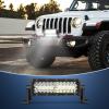 imageNilight LED Light Bar 95 Inch Triple Row Spot Flood Combo 64LEDs Lights Fog Driving Work Backup Bumper Lighting for OffRoad Truck SUV ATV UTV9Inch Lights