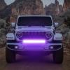 imageNilight LED Light Bar 9Inch 54W 3600LM Spot Off Road Driving Lamp Super Bright Waterproof Fog Work Lighting for Trucks SUV ATV UTV Pickup Boat Tractor 4x4 Van CamperPurple