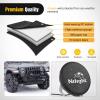 imageNilight LED Light Bar Cover 52 Inches Black Nylon Protective Sleeve Universal Fit Straight and Curved Bar Waterproof Dustproof ScratchProof Cove for Driving Off Road LightRound Black
