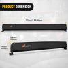 imageNilight LED Light Bar Cover 52 Inches Black Nylon Protective Sleeve Universal Fit Straight and Curved Bar Waterproof Dustproof ScratchProof Cove for Driving Off Road LightRectangular Black Nylon