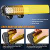 imageNilight LED Light Bar with YellowBlack Covers 2 PCS 36 W 65 Inch Flood Off Road Lights Super Bright Driving Fog Boat Lighting Pods for Trucks Pickup Golf Cart SUV ATV UTV 4x4 Van Camper12 inch light  cover