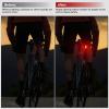 imageNilight LED Safety Light 4PCS Green Marine Navigation Bike Tail Lights Three Modes Waterproof Reflective Gear Clip On Flash Strobe Indicator Lamp for Night Boating Fishing Cycling Jogging3LED Safety LightRed Green