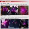 imageNilight LED Safety Light 4PCS Green Marine Navigation Bike Tail Lights Three Modes Waterproof Reflective Gear Clip On Flash Strobe Indicator Lamp for Night Boating Fishing Cycling Jogging3LED Safety LightPink
