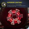 imageNilight LED Third Brake Lights High Mount Stop Tail Light with Smoked Lens for 20072018 Wrangler JKJK 20072017 Tire Brake Light
