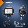 imageNilight Led Pods 2Pcs 18W 1260LM Spot Off Road Lights Super Bright Driving Fog Boat Lamp Work Lighting Bar for Trucks Van Camper Wagon Car Pickup Golf Cart ATV UTV SUV Boat 4x4Blue