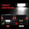 imageNilight License Plate Light Compatible with 1994 1995 1996 1997 1998 1999 2000 2001 Dodge Ram 1500 2500 3500 2002 RAM 2500 3500 6000K White 2PCS Pack20102014 Ford Mustang20072014 Lincoln MKX