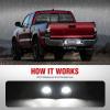 imageNilight License Plate Lights Compatible with 19992001 2002 2003 2004 2005 2006 2007 2008 2009 2010 2011 2012 2013 Chevy Silverado 1500 2500 3500 GMC Sierra Black housing 6000K White 2PCS PackBlack 19952004 Tacoma