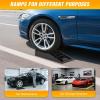 imageNilight Low Profile Car Ramps Portable Drive on Service Ramp for Support Jack Vehicle Maintenance 10000lb GVW Capacity 2 PackSize B