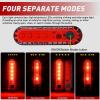 imageNilight Marine Boat Navigation Light 4PCS Red Green Port Starboard White Stern Lights Four Mode Waterproof Rechargeable Warning Safety Lamp for Skeeter Yacht Pontoon Trailer Truck Bike Backpack Helmet5LED Navigation Light4Pcs