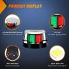 imageNilight Marine Boat Navigation Light 4PCS Red Green Port Starboard White Stern Lights Four Mode Waterproof Rechargeable Warning Safety Lamp for Skeeter Yacht Pontoon Trailer Truck Bike Backpack Helmet24LED Navigation Light1Pc
