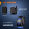 imageNilight NIRS05 LED Light Bar Rocker Switch 5Pin Laser OnOff Rear Lights Rocker Switch 20A12V 10A24V Switch Jumper Wires Set2 years Warranty  BlueBlue