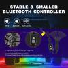 imageNilight RGB LED Rock Lights Kit 8 pods Underglow Neon Multicolor with Bluetooth App Control Music Mode IP68 Exterior Wheel Well Party Lamp for ATV UTV Golf Cart Truck Boat RVRGB Red  Green  Blue