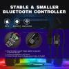 imageNilight RGB LED Rock Lights Kit 8 pods Underglow Neon Multicolor with Bluetooth App Control Music Mode IP68 Exterior Wheel Well Party Lamp for ATV UTV Golf Cart Truck Boat RVRGB Red  Green  Blue