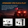 imageNilight RGB Whip Light 1PC 2FT Lighted Antenna Whips with Remote ampamp App Control DIY Chasing Patterns Brake Reverse Lights for ATV UTV Polaris RZR Canam Dune Buggy Pickup Trucks Jeep