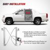 imageNilight Rear Passenger Side Power Window RegulatorMotor Compatible with 2001 2002 2003 2004 2005 2006 Chevrolet Avalanche Silverado Suburban GMC Sierra Yukon XL 1500 2500 3500 741645Rear Passenger