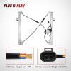 imageNilight Rear Passenger Side Power Window RegulatorMotor Compatible with 2001 2002 2003 2004 2005 2006 Chevrolet Avalanche Silverado Suburban GMC Sierra Yukon XL 1500 2500 3500 741645Front Passenger