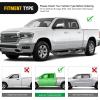 imageNilight Running Boards for 2018 2019 2020 2021 2022 2023 2024 Wrangler JL 2 Door Side Step Nerf Bars 6 Inch ABS Plastic Matte Black Not for JK ModelDodge Ram 20092018 Quad Cab