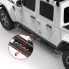 imageNilight Running Boards for 2018 2019 2020 2021 2022 2023 2024 Wrangler JL 2 Door Side Step Nerf Bars 6 Inch ABS Plastic Matte Black Not for JK ModelJT 4 Door20202023Jeep Gladiator
