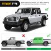 imageNilight Running Boards for 2018 2019 2020 2021 2022 2023 2024 Wrangler JL 2 Door Side Step Nerf Bars 6 Inch ABS Plastic Matte Black Not for JK ModelJT 4 Door20202023Jeep Gladiator