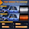 imageNilight Side Mirror Marker Light Switchback Amber Turn Signals White Day Running Lights Smoked Lens Plug and Play Compatible With 20092014 Ford F150 20102014 RaptorFord 20082014 F15020102014 Raptor